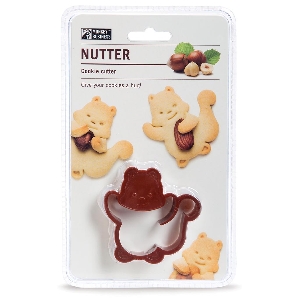 Cute squirrel-shaped cookie cutter for kitchen