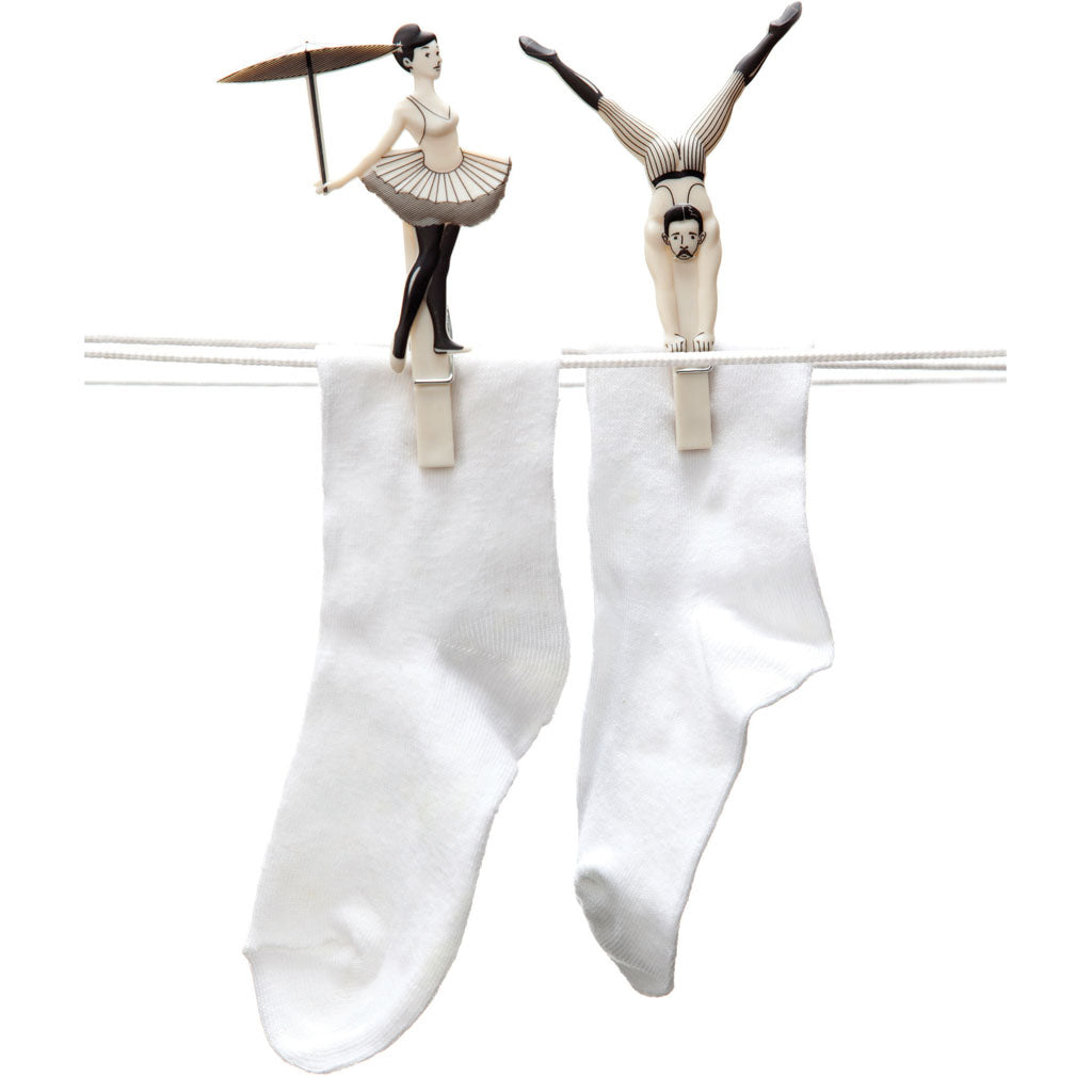 PEGZINI FAMILY | Circus decor clothes pins - Monkey Business USA