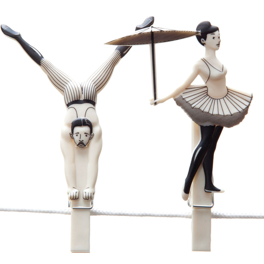 PEGZINI FAMILY Circus decor clothes pins BY | MONKEY