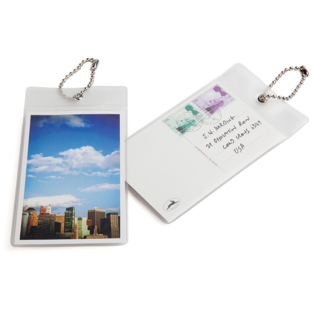 POSTCARD | Travel name tag - Monkey Business USA