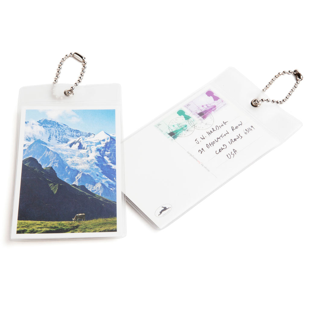 POSTCARD | Travel name tag - Monkey Business USA