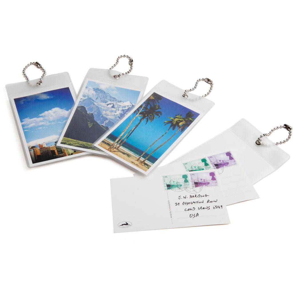 POSTCARD | Travel name tag - Monkey Business USA