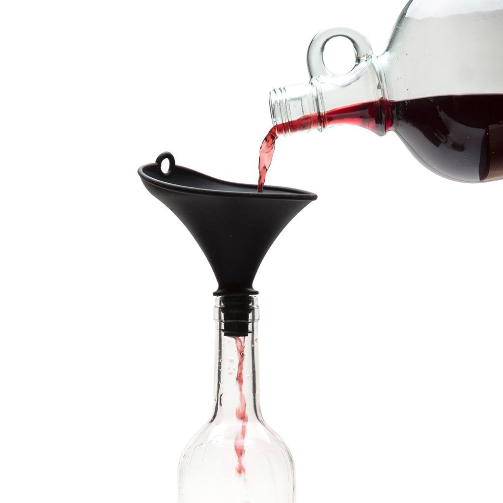 Stedi hands-free Black Silicone Funnel