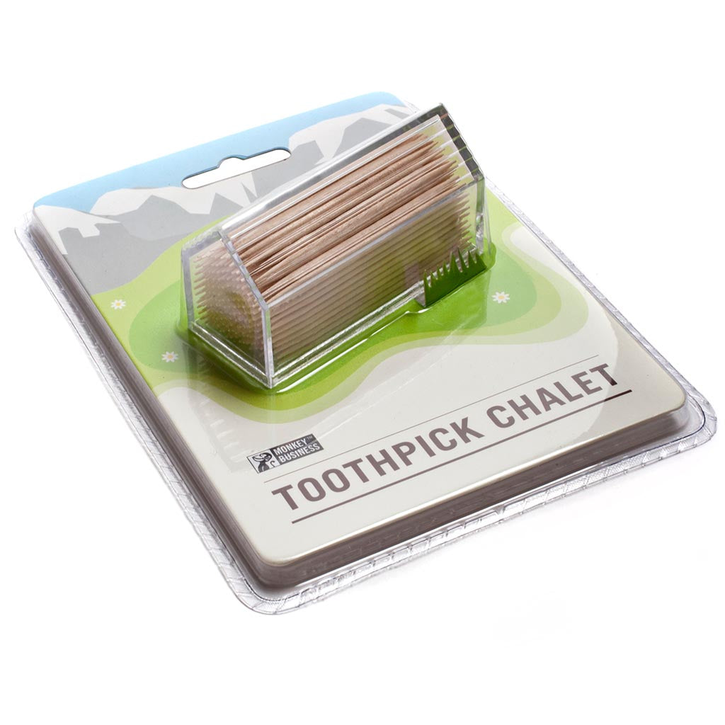 TOOTHPICK CHALET | Toothpick dispenser - Toothpick Holders & Dispensers - Monkey Business USA